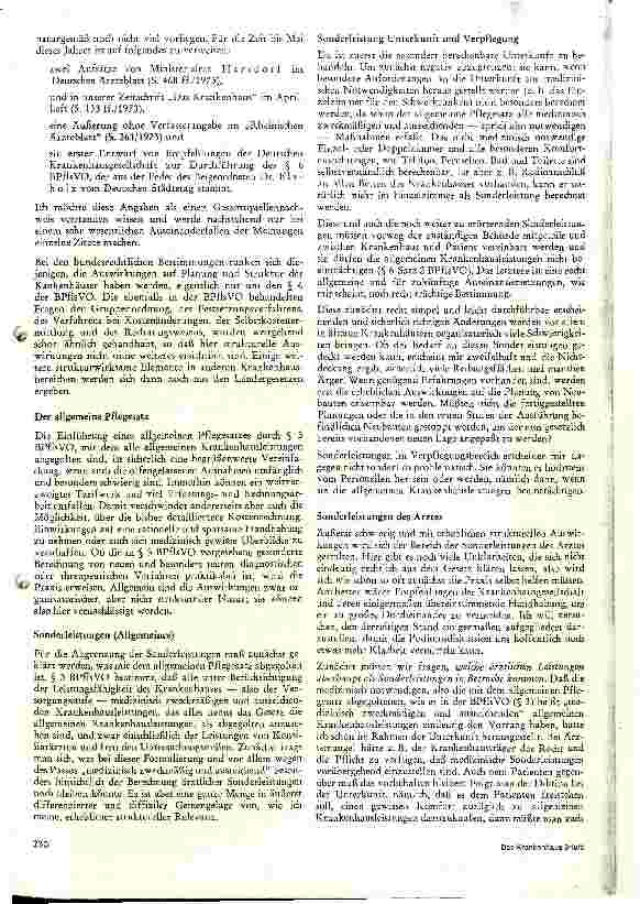 Vorschauseite 4: Auswirkungen des KHG und der Bundespflegesatzverordnung auf Planung und Struktur von Krankenhäusern