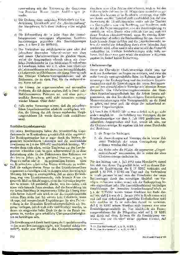 Vorschauseite 6: Auswirkungen des KHG und der Bundespflegesatzverordnung auf Planung und Struktur von Krankenhäusern
