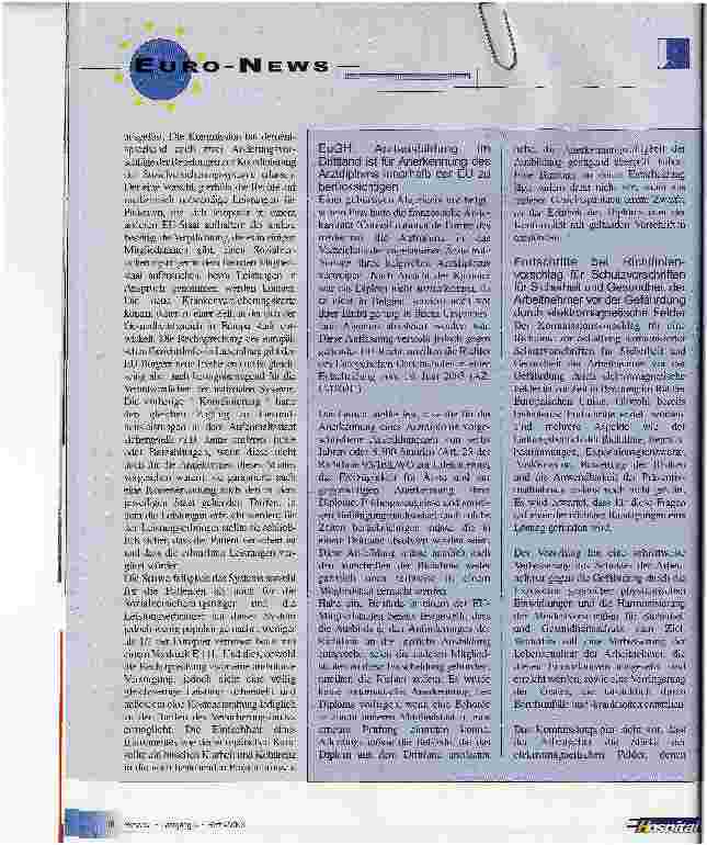 Vorschauseite 2: Die Europäische Krankenversicherungskarte