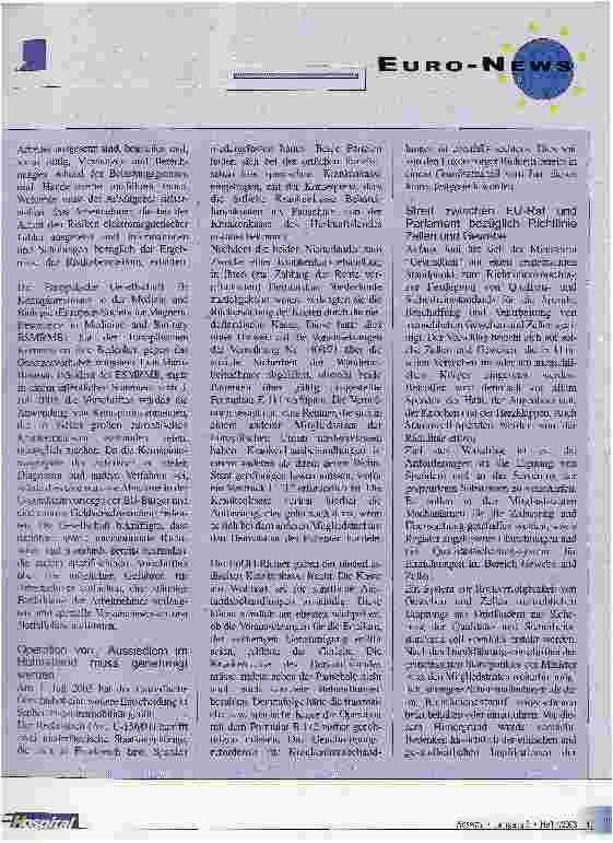 Vorschauseite 3: Die Europäische Krankenversicherungskarte