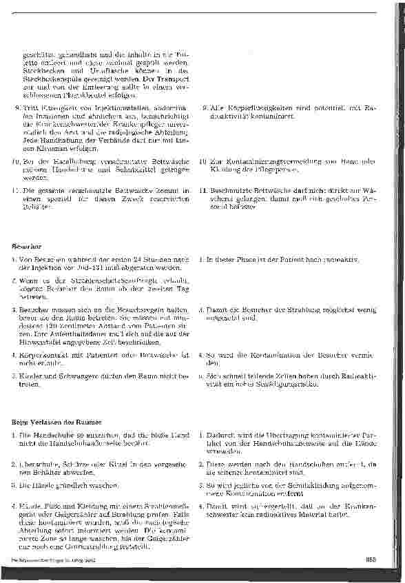 Vorschauseite 5: Stationshandbuch klinische Krankenpflege 40: Maßnahmen bei Jod-131-Therapie