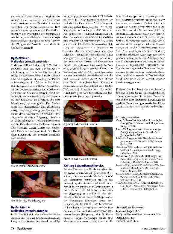 Vorschauseite 3: Die Fibula im Kontext der Osteopathie