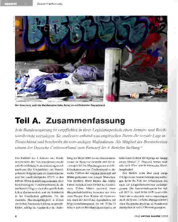 Vorschauseite 1: Teil A. Zusammenfassung