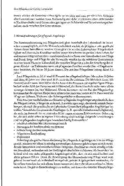 Vorschauseite 3: Vom Pflegemix zur Caring Community Neue Antworten auf den Pflegebedarf der Zukunft