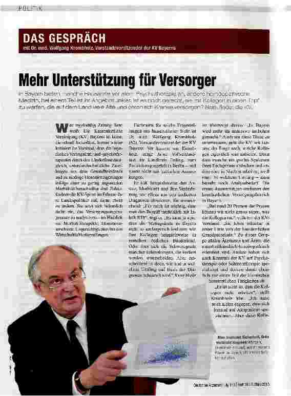 Vorschauseite 1: Mehr Unterstützung für Versorger