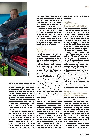 Vorschauseite 2: Krisenresilienz Mit dem Ernstfall rechnen