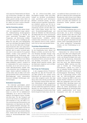 Vorschauseite 2: Notfallvorbereitung für Kleinakkumulatoren Defekte vorprogrammiert