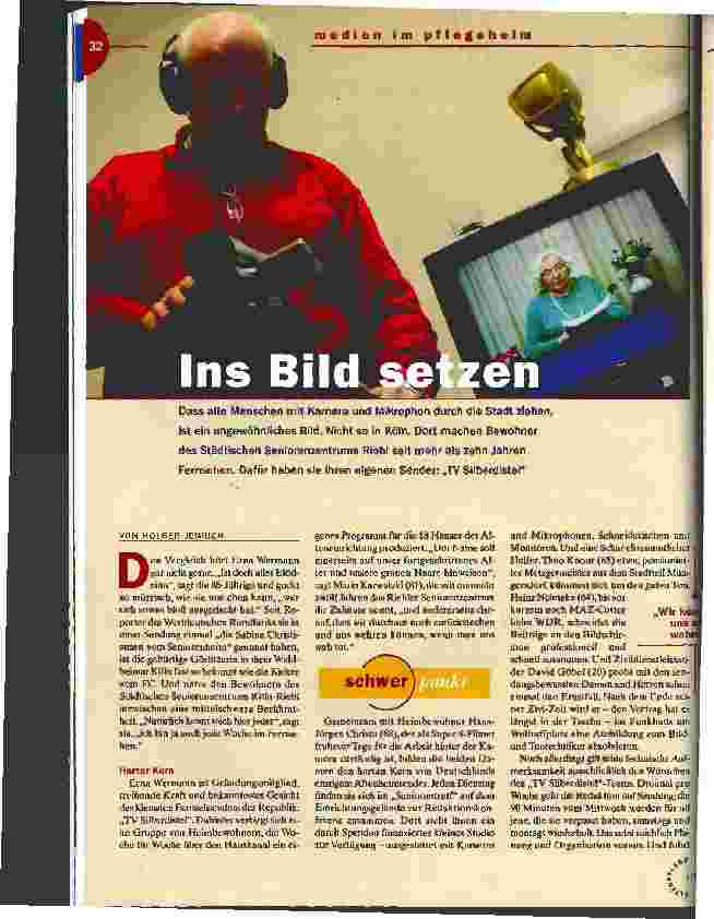 Vorschauseite 1: Ins Bild setzen