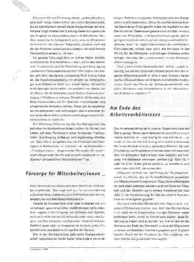 Vorschauseite 6: Wo Menschen für Menschen arbeitenDas Besondere der Personalentwicklung im katholischen Krankenhaus
