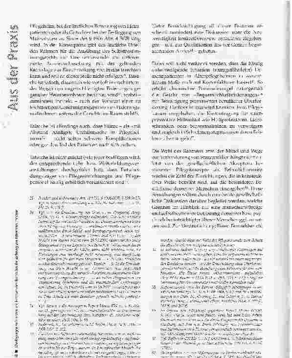Vorschauseite 4: Überlegungen zu Grenzen und Reserven des Rechts bei der Wahrung von Patientenautonomie