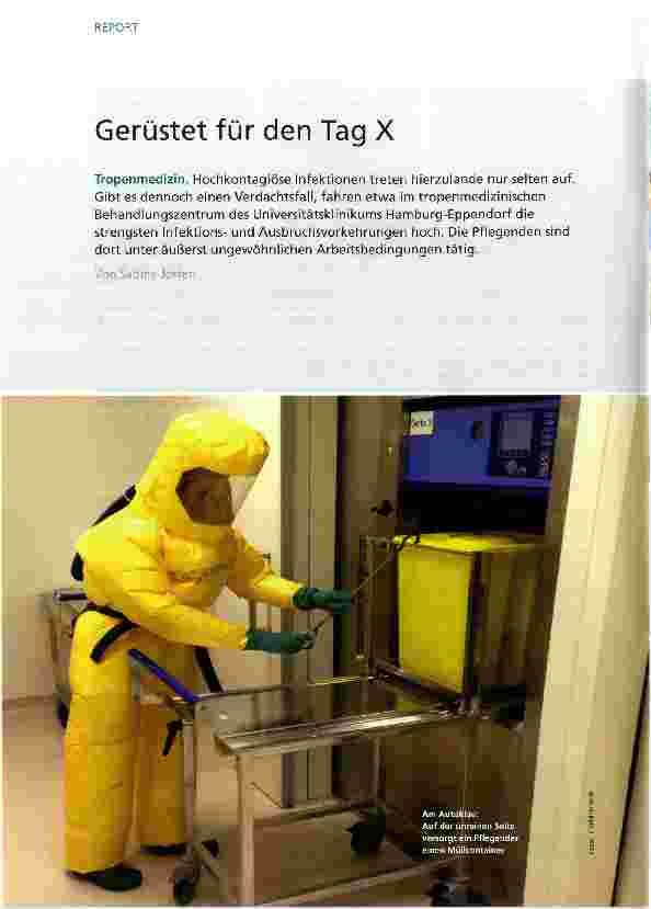 Vorschauseite 1: Gerüstet für den Tag X