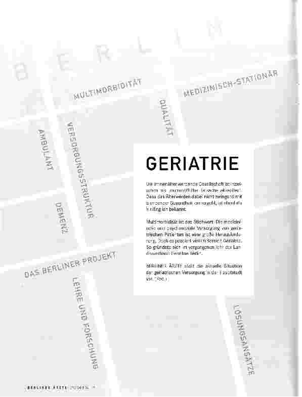Vorschauseite 1: Geriatrie