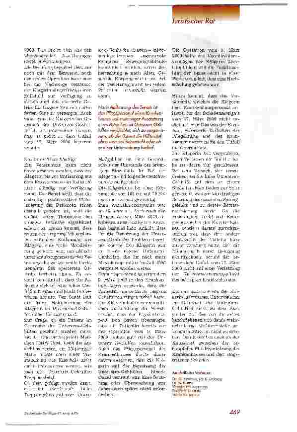Vorschauseite 2: Anleitung und Überwachung von Patienten mit Gehhilfen
