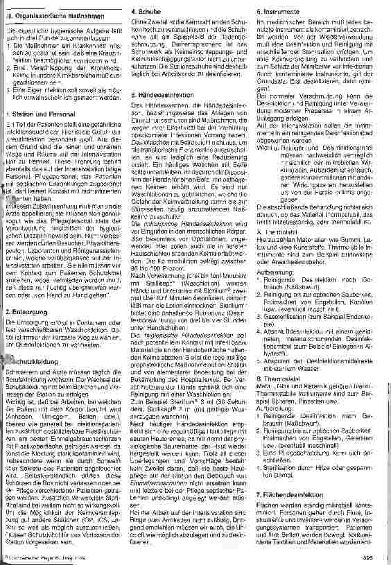 Vorschauseite 2: Möglichkeiten und Grenzen der Infektionsprophylaxe auf der Intensivstation