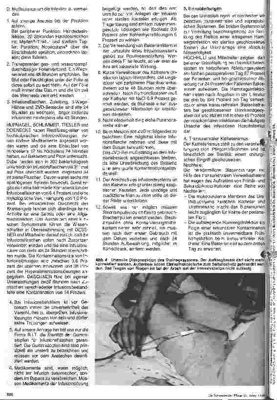 Vorschauseite 5: Möglichkeiten und Grenzen der Infektionsprophylaxe auf der Intensivstation