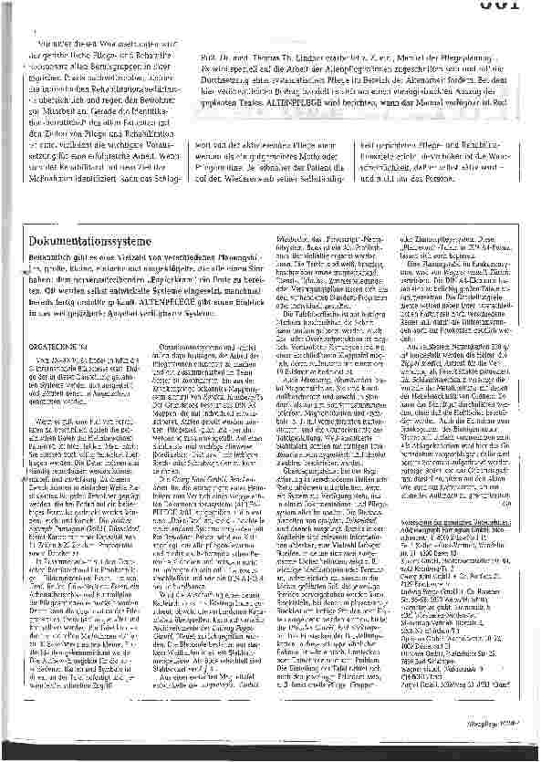 Vorschauseite 2: Rehabilitation im Altenpflegeheim