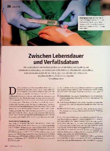 Vorschauseite 1: Zwischen Lebensdauer und Verfallsdatum