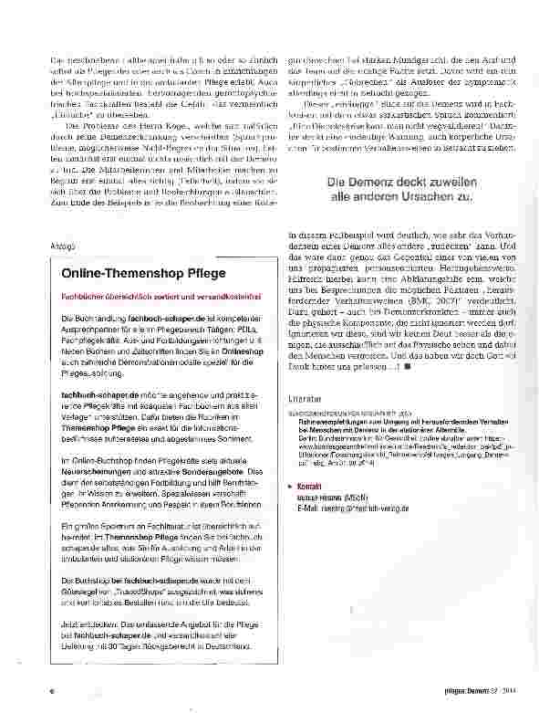 Vorschauseite 3: Eine Diabeteskrise kann man nicht wegvalidieren!
