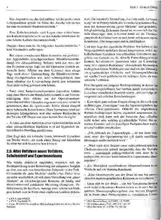 Vorschauseite 4: Der ärztliche Behandlungsfehler in der Chirurgie: Typische Fehlervorwürfe und Fehlerkonstellationen