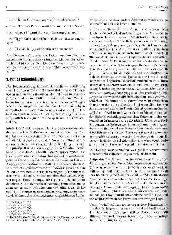 Vorschauseite 6: Der ärztliche Behandlungsfehler in der Chirurgie: Typische Fehlervorwürfe und Fehlerkonstellationen