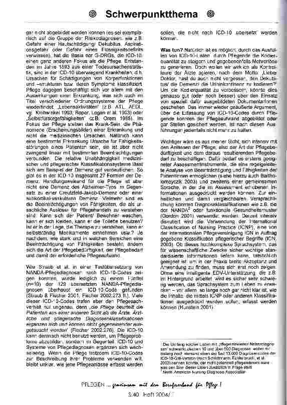 Vorschauseite 2: DRGs - wo bleibt die Pflege?