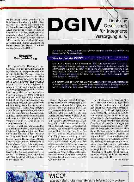 Vorschauseite 2: Integrierte Selbstversorgung