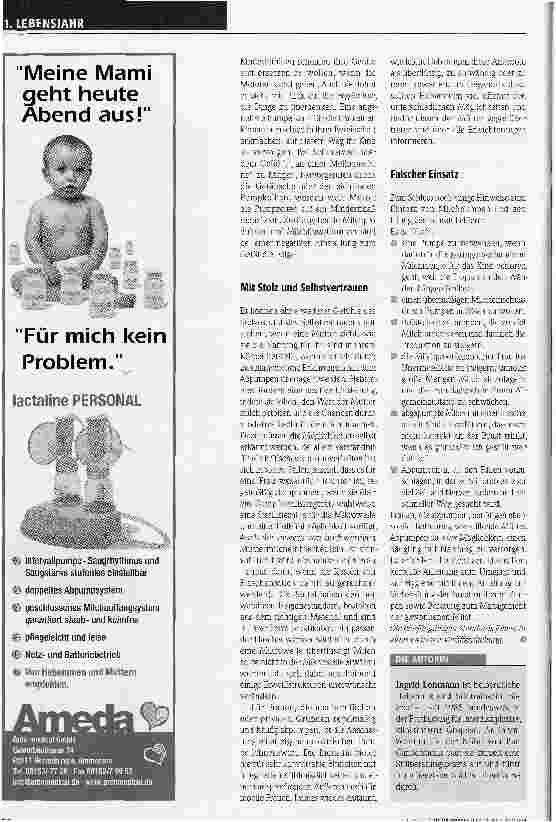 Vorschauseite 3: Abpumpen - ein eigener Weg