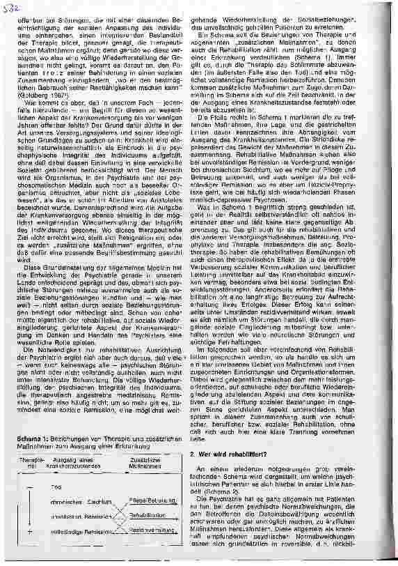 Vorschauseite 2: Die Rehabilitation psychisch Kranker und Behinderter