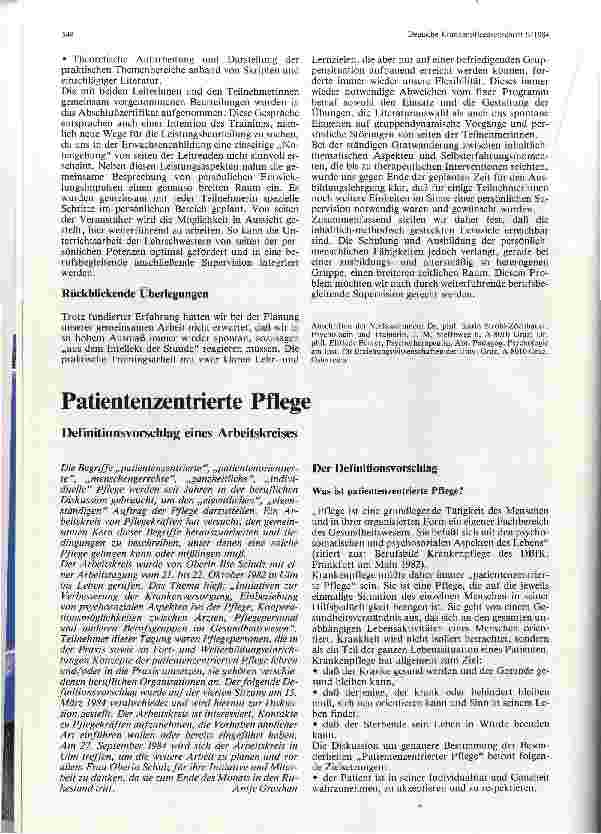 Vorschauseite 3: Gesprächstraining für Lehrschwestern