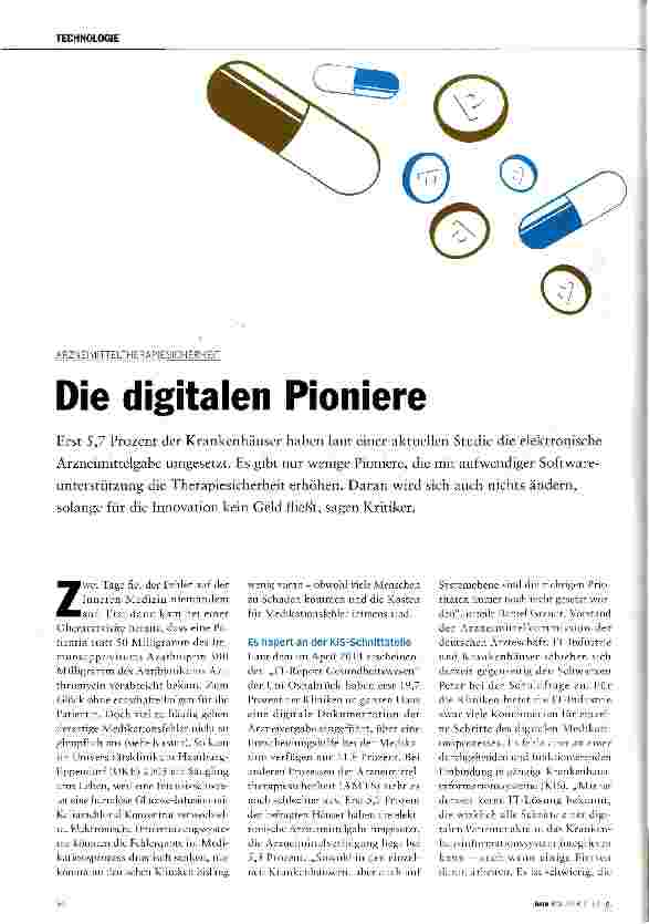 Vorschauseite 1: Die digitalen Pioniere