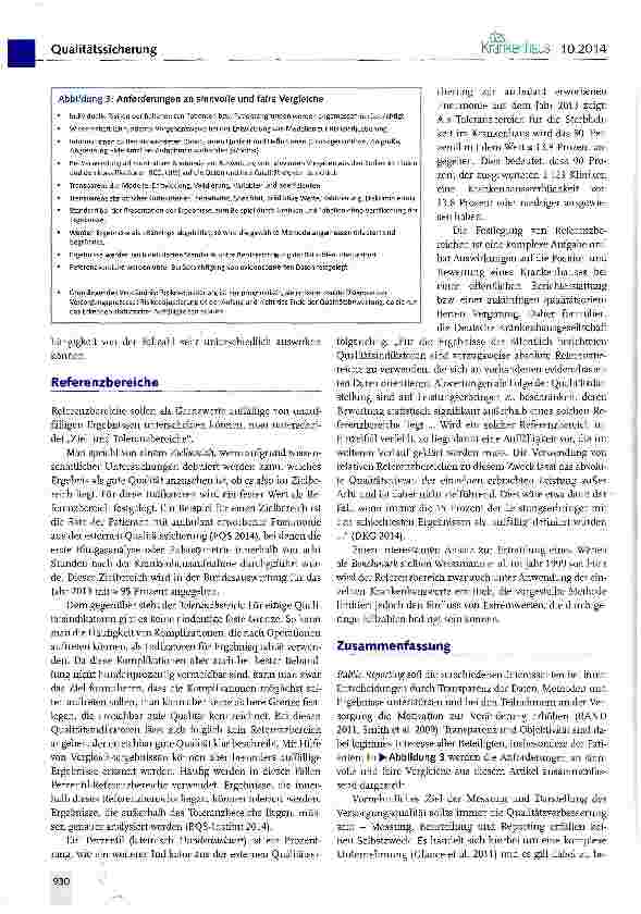 Vorschauseite 6: Grenzen der Objektivität -Qualität von Qualitätsvergleichen