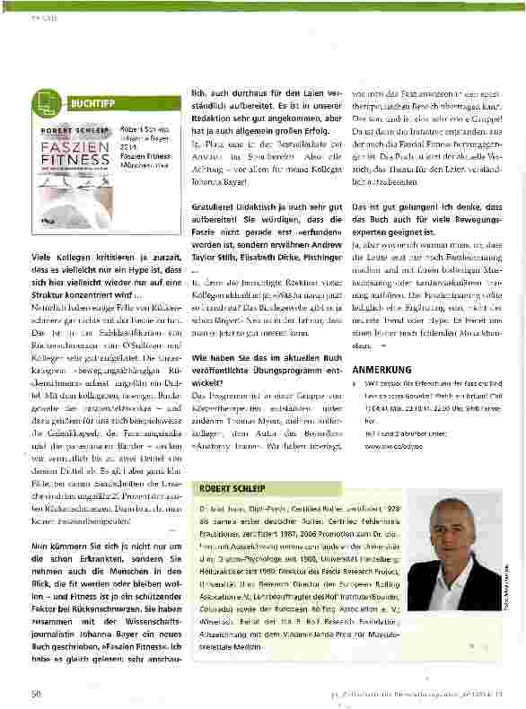 Vorschauseite 3: Faszientherapie bei Rückenschmerzen