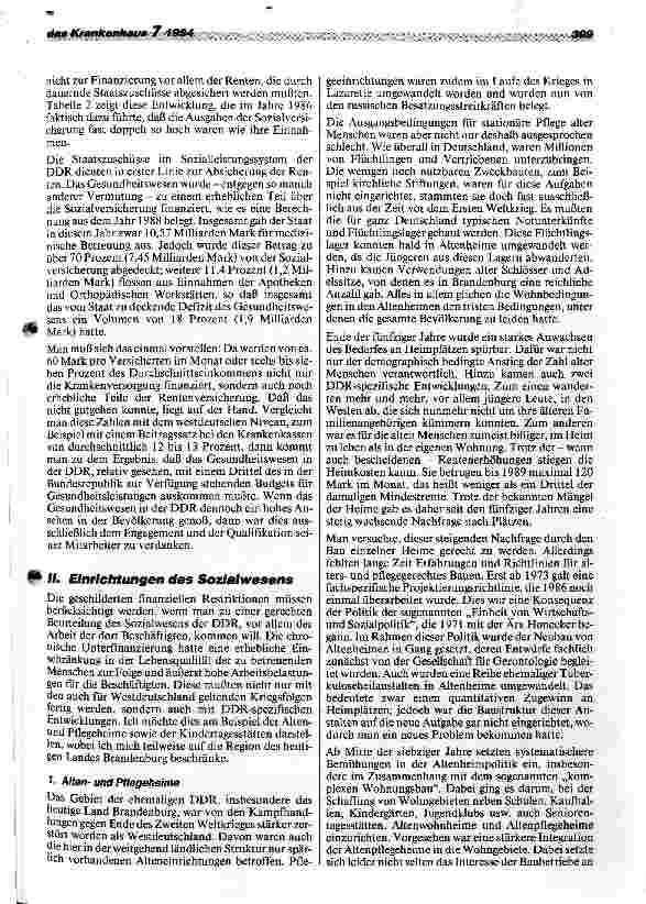 Vorschauseite 3: Die Einrichtungen des Gesundheitsund Sozialwesens in der DDR und in den neuen Bundesländern