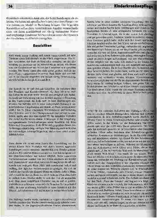 Vorschauseite 2: Suizid und suizidales Verhalten im Kindesund Jugendalter