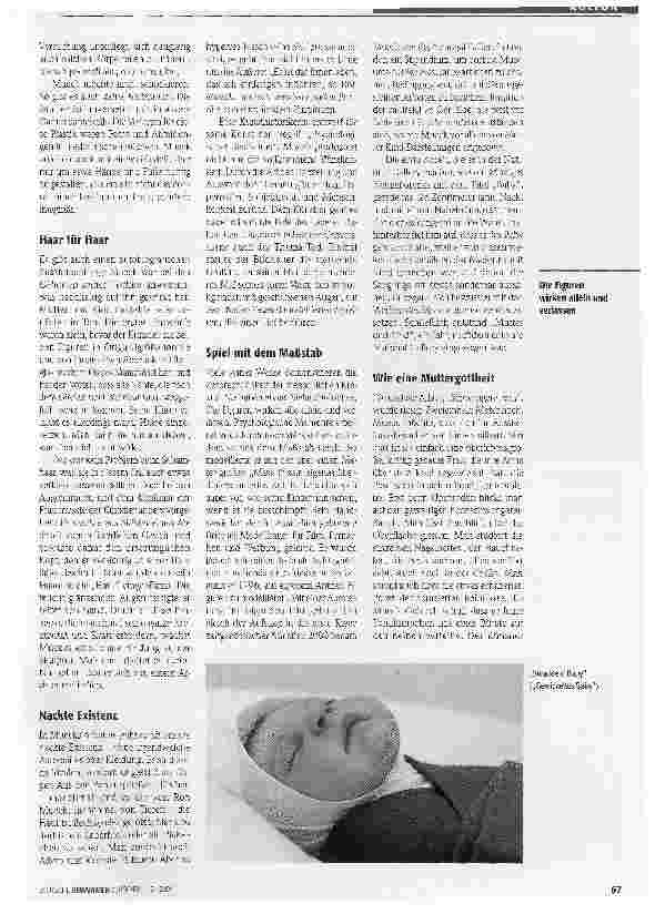 Vorschauseite 2: Mutter und Kind-Darstellungen bei Ron Mueck