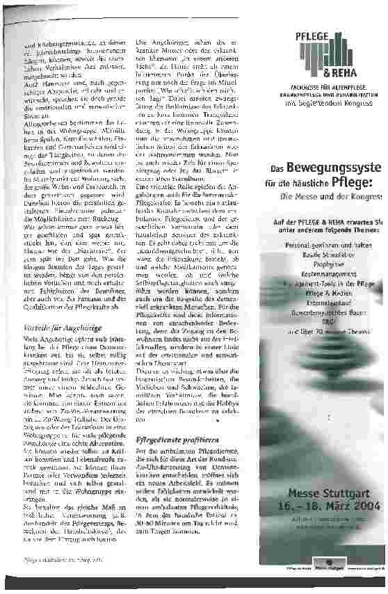 Vorschauseite 2: Betreute Wohngemeinschaften für demenzbetroffene Menschen