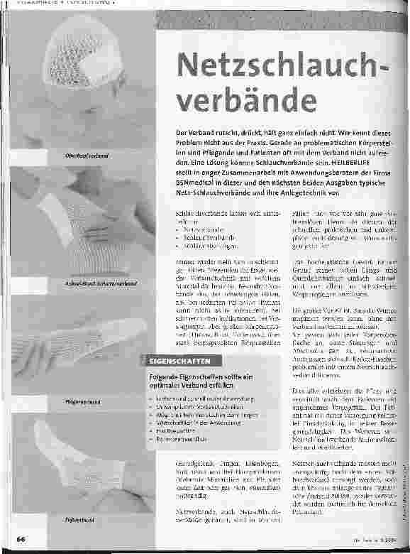 Vorschauseite 1: Netzschlauchverbände