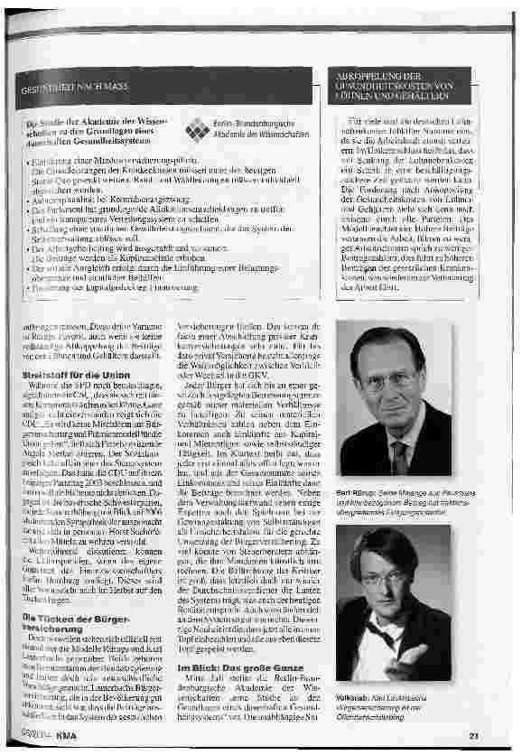 Vorschauseite 2: Nur ein Narr ändert seine Meinung nicht