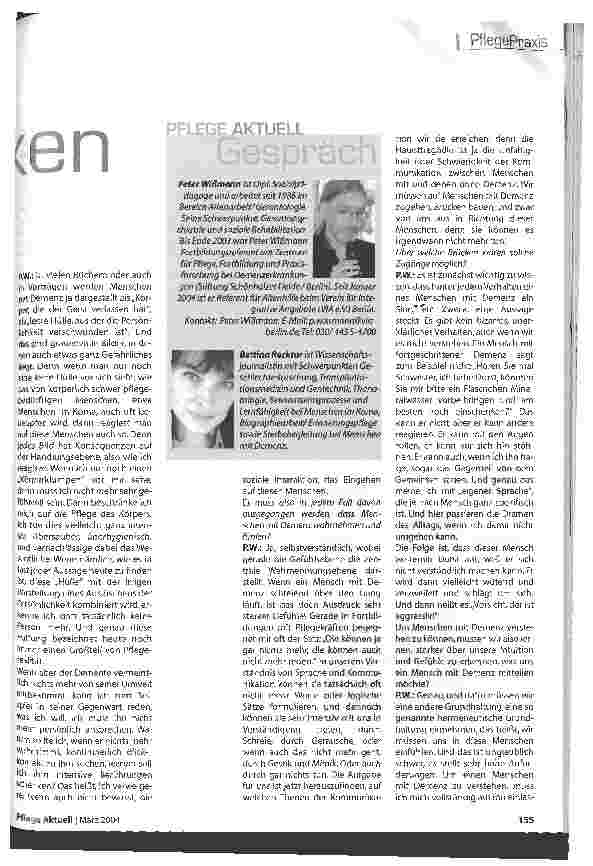 Vorschauseite 2: Wir müssen Brücken zu Ihnen bauen