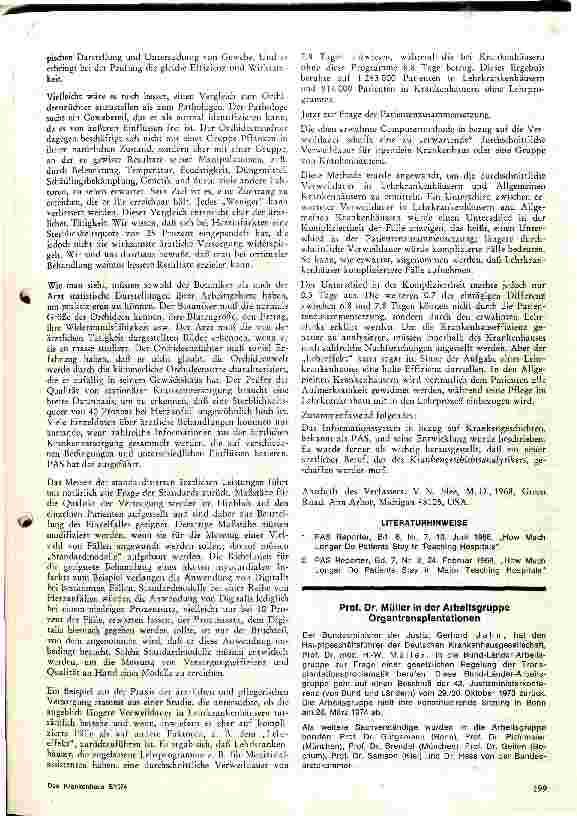 Vorschauseite 4: Die Professional Activity Study und das Medical Audit Programm Methoden z.Messung v. Effizienz und Qualität von Diagnostik u.Therapie