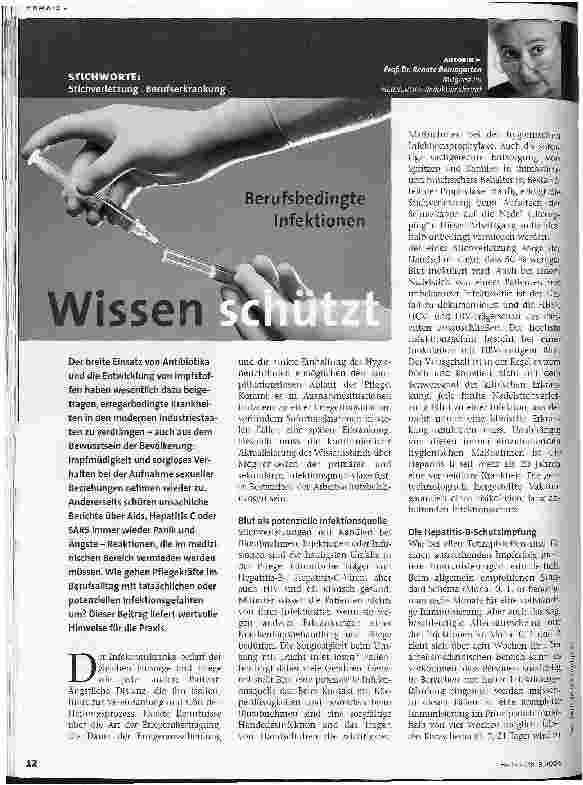 Vorschauseite 1: Wissen schützt