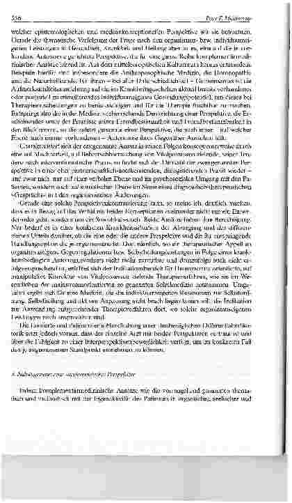 Vorschauseite 6: Das Phänomen Komplementärmedizin:Verwilderung oder Bereicherung ärztlichen Handelns?