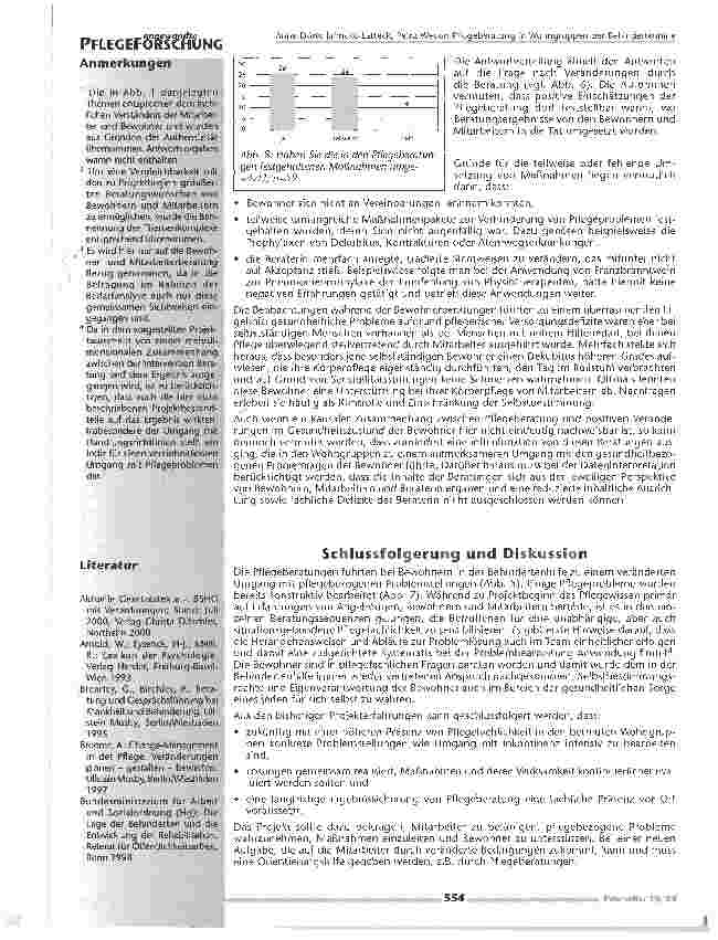 Vorschauseite 6: Pflegeberatung in Wohngruppen der BehindertenhilfeErfahrungen und Erkenntnisse aus einem Hamburger Projekt