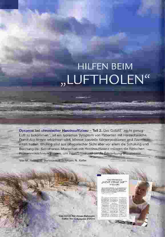 Vorschauseite 1: HILFEN BEIM LUFTHOLEN