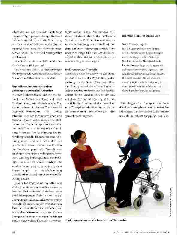 Vorschauseite 2: Inszenierung der Physiotherapie in Fernsehserien Klischee oder Realität? Teil 4: Analyse des Therapieablaufs