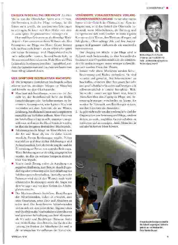 Vorschauseite 2: Macht - mächtiger - Ohnmacht?