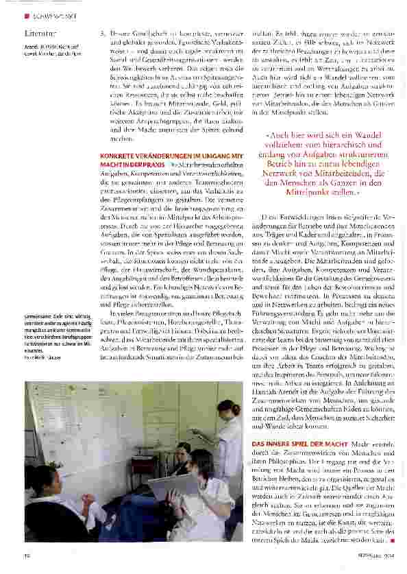 Vorschauseite 3: Macht - mächtiger - Ohnmacht?