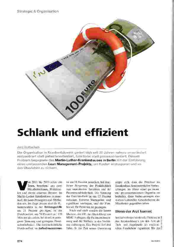 Vorschauseite 1: Schlank und effizient