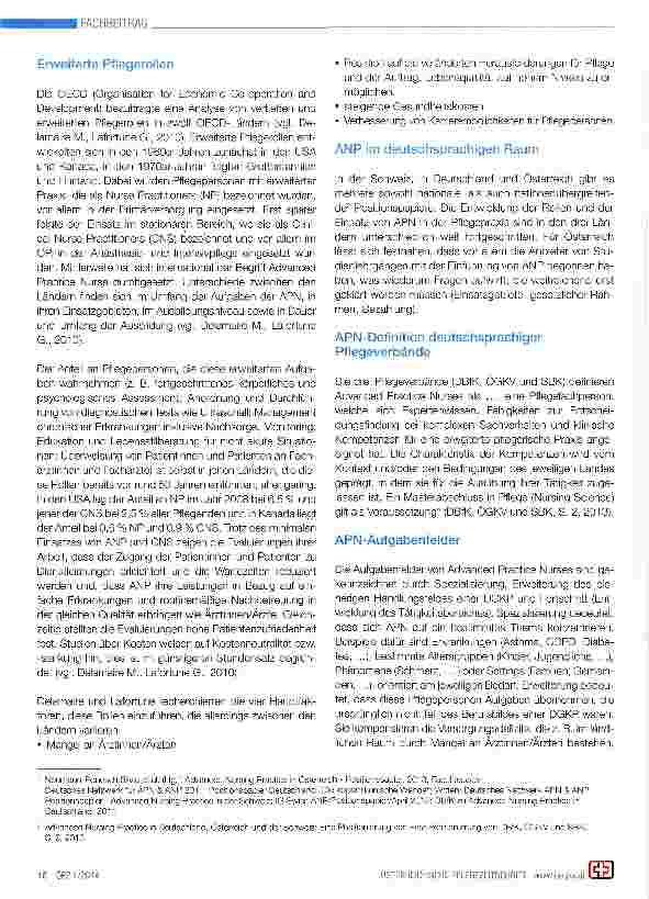 Vorschauseite 2: Advanced Nursing Practice