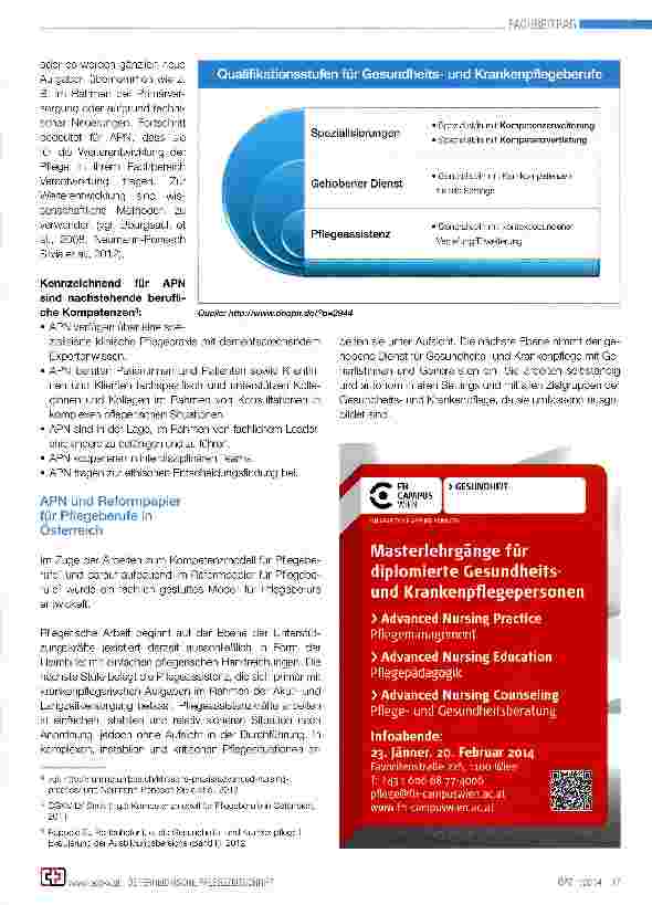 Vorschauseite 3: Advanced Nursing Practice